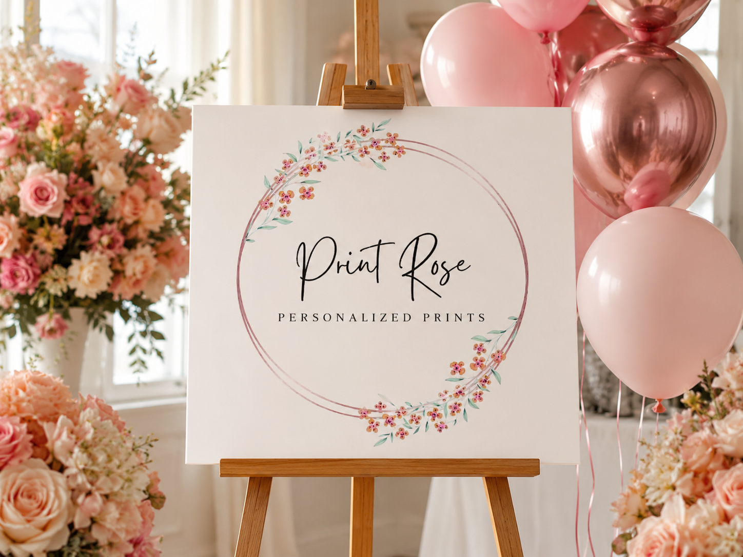 Welcome and milestone boards