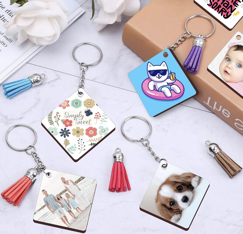 Personalised key rings