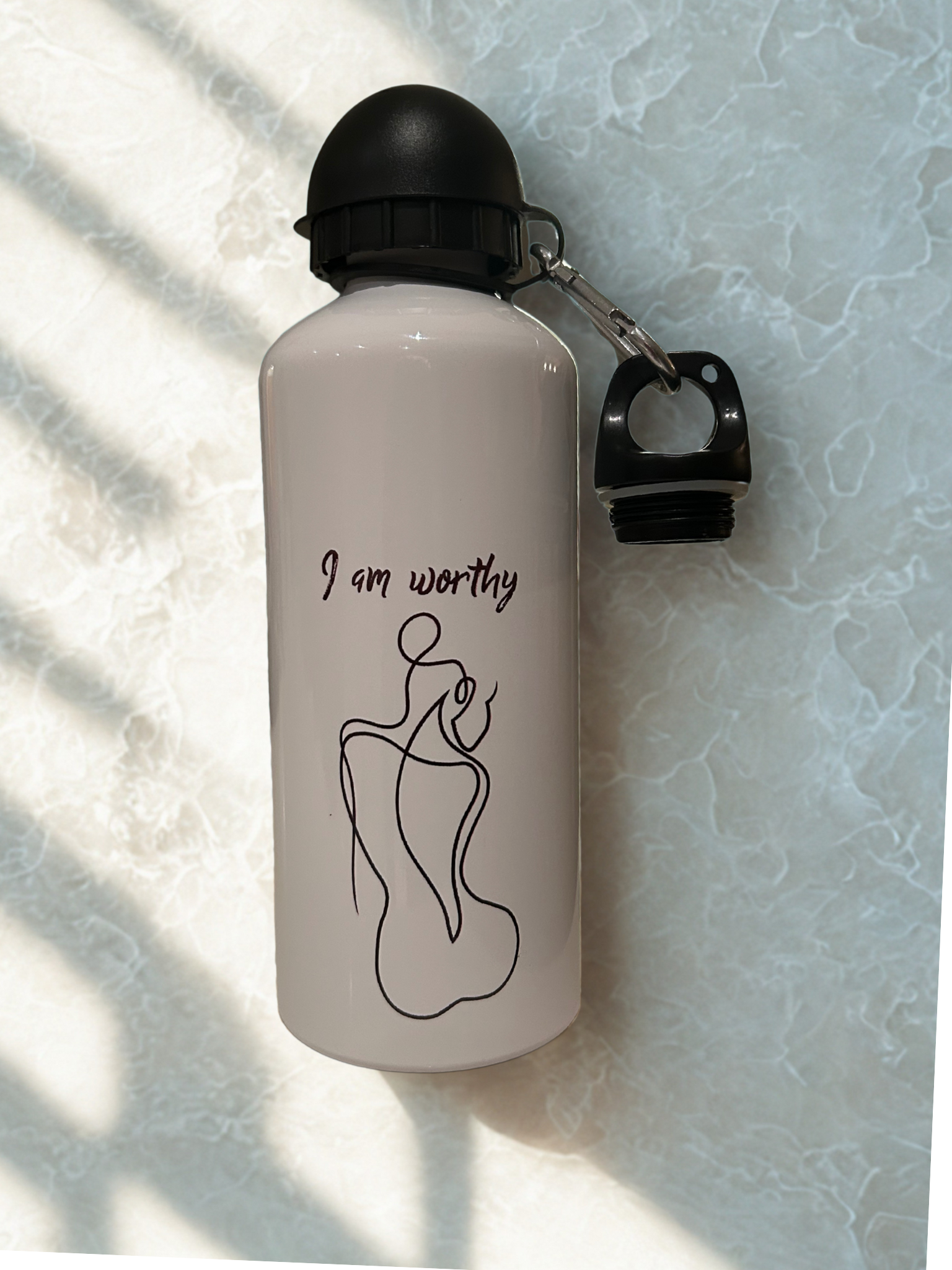 Double walled sports bottle